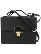 Vivienne Westwood Flap Crossbody Bag, Women's, Black, Calf Leather