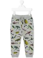 Stella Mccartney Kids - Animal Print Sweatpants - Kids - Cotton - 10 Yrs, Grey
