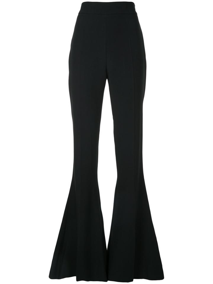Antonio Berardi Slim Fit Flared Trousers - Black