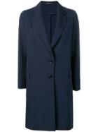 Tagliatore Loose Fitting Blazer Coat - Blue