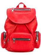Mcq Alexander Mcqueen Multi-zip Crossbody Bag - Red