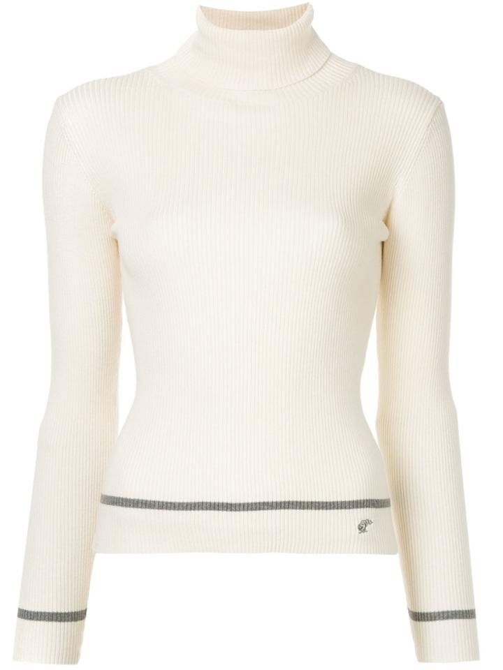 Loveless Roll Neck Jumper - White