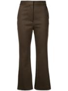 Adam Lippes Double Face Trousers - Brown
