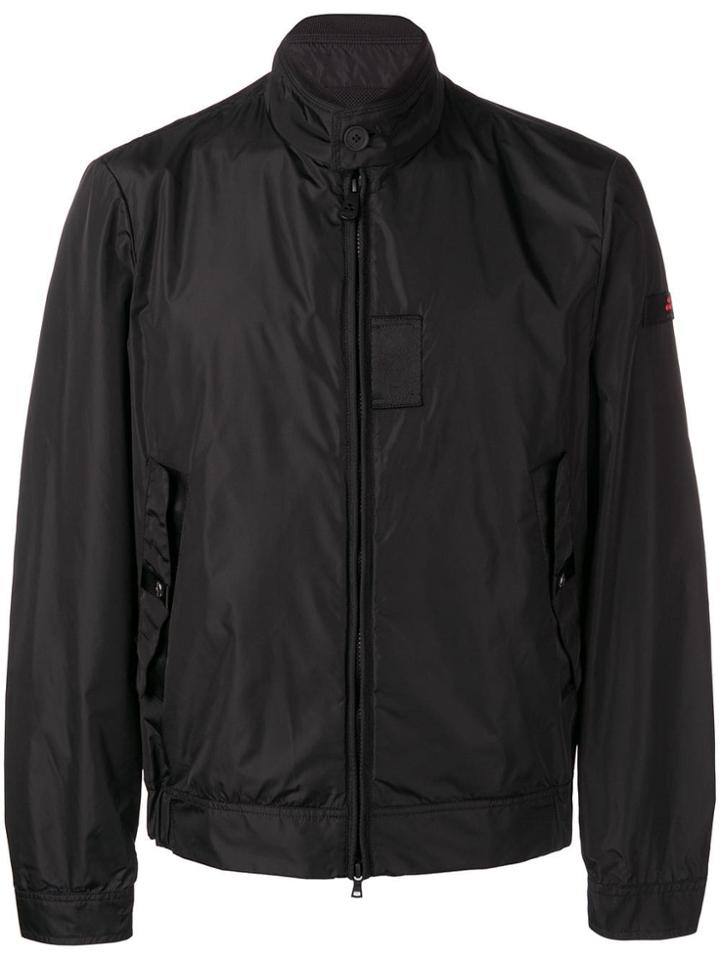 Peuterey High Neck Bomber Jacket - Black