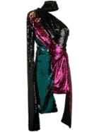 16arlington Sequinned Evening Dress - Green