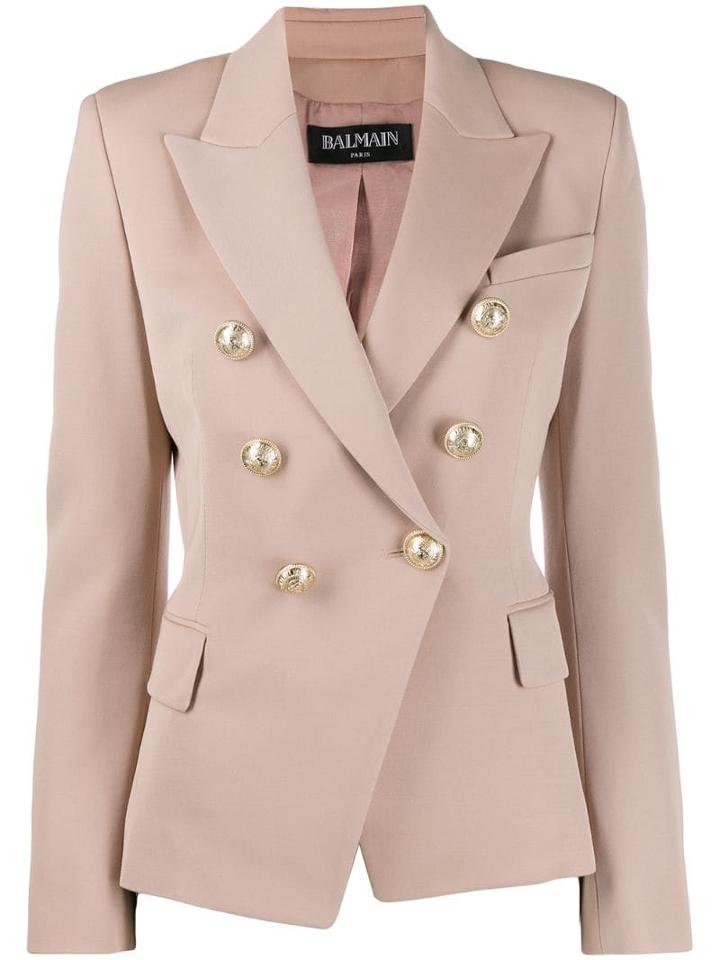 Balmain Classic Tailored Blazer - Neutrals