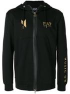 Ea7 Emporio Armani Zipped Sweatshirt - Black