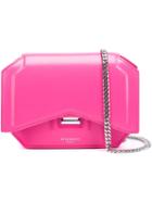Givenchy Mini 'bow-cut' Crossbody Bag, Women's, Pink/purple, Leather