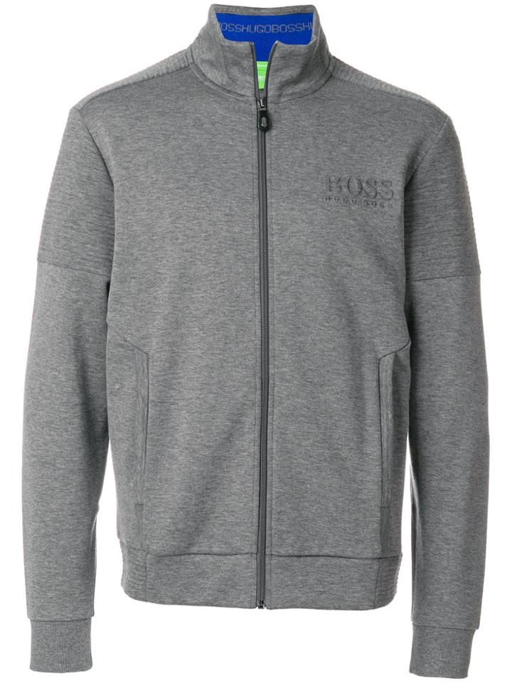Boss Hugo Boss Skaz Zipped Sweatshirt - Grey