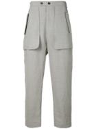 Lost & Found Ria Dunn Relax-fit Casual Trousers - Grey