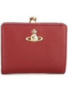 Vivienne Westwood Logo Plaque Classic Wallet - Red