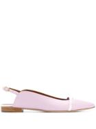 Malone Souliers Marion Slingback Flats - Pink