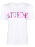 Alberta Ferretti Saturday Printed T-shirt - White