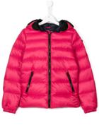 Ai Riders On The Storm Kids Bobble Hood Padded Jacket - Pink & Purple