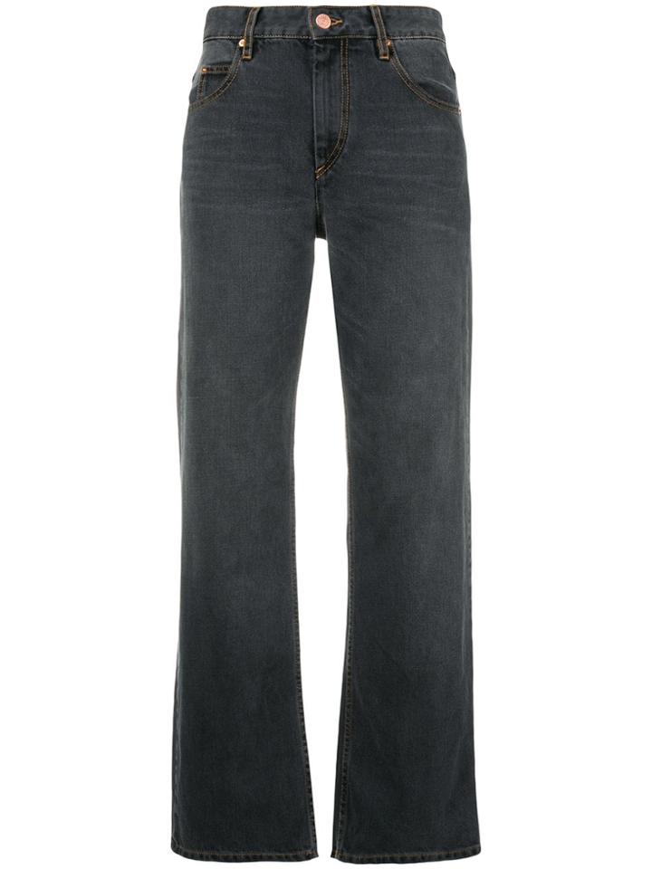 Isabel Marant Étoile Cliff Girlfriend Jeans - Grey