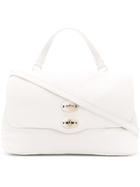 Zanellato Flap Detail Tote - White
