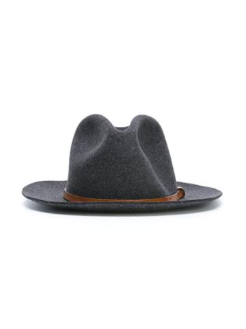 Tocotò Vintage Felt Panama Hat, Girl's, Size: 56 Cm, Grey