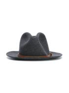 Tocotò Vintage Felt Panama Hat, Girl's, Size: 56 Cm, Grey