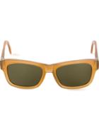 Mykita 'herbie' Sunglasses, Adult Unisex, Yellow/orange, Acetate