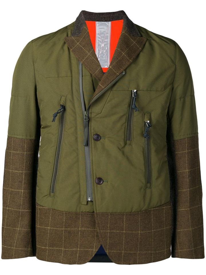 Junya Watanabe Man Junya Watanabe Man Wbj008w18 Blu - Green