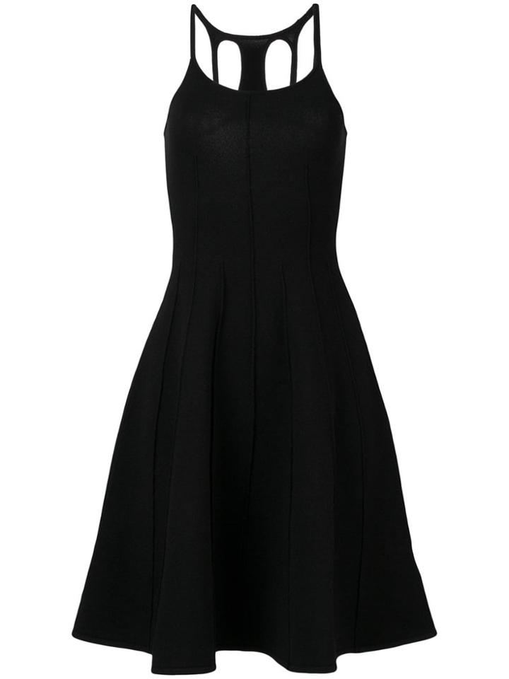 Dsquared2 Pleated Mini Dress - Black