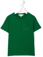 Burberry Kids Knight Chest Pock T-shirt, Boy's, Size: 6 Yrs, Green