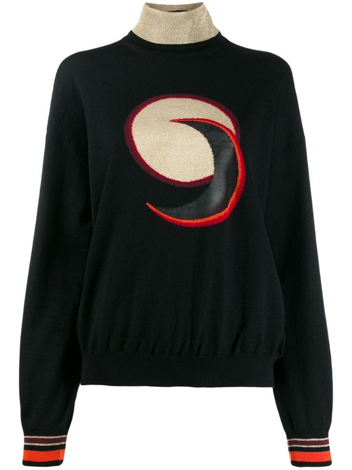 Paco Rabanne Roll-neck Jumper - Black