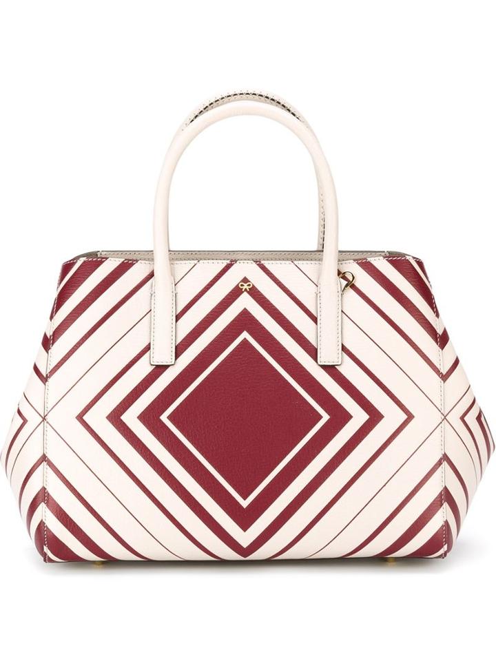 Anya Hindmarch Diamond Print Medium Tote