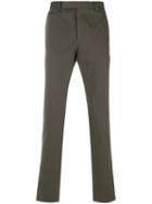 Fendi - Straight-leg Trousers - Men - Cotton/spandex/elastane/viscose - 46, Green, Cotton/spandex/elastane/viscose