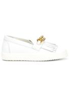 Giuseppe Zanotti Design 'may London' Slip-on Sneakers - White