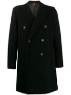 Barena Double Buttoned Coat - Black