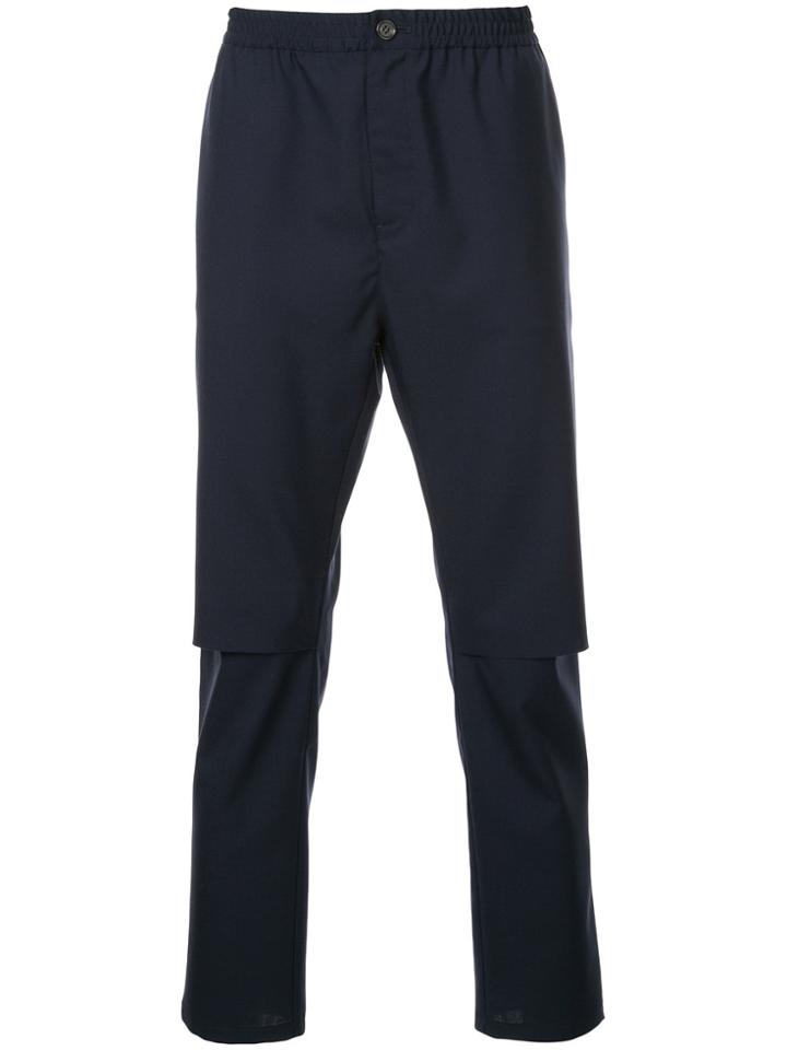 Undercover Cropped Trousers - Blue