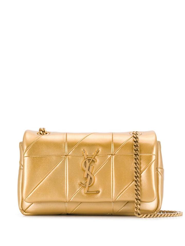 Saint Laurent Small Jamie Cross-body Bag - Gold