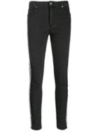 Gaelle Bonheur Mid Rise Skinny Jeans - Black