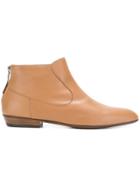 Sartore Zipped Boots - Brown