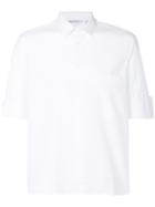 Neil Barrett Rolled Cuffs Shirt - White