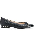 Hogl Quilted Ballerinas - Black