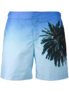Orlebar Brown Palm Reacher Bulldog Swim Shorts - Blue