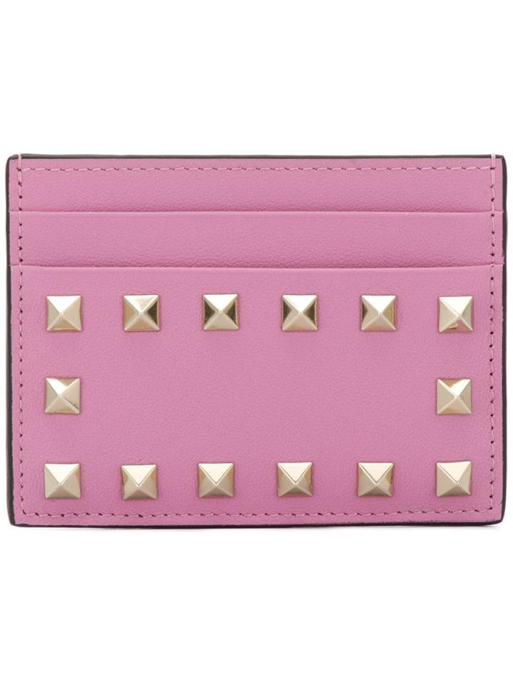 Valentino Valentino Garavani Rockstud Cardholder - Purple