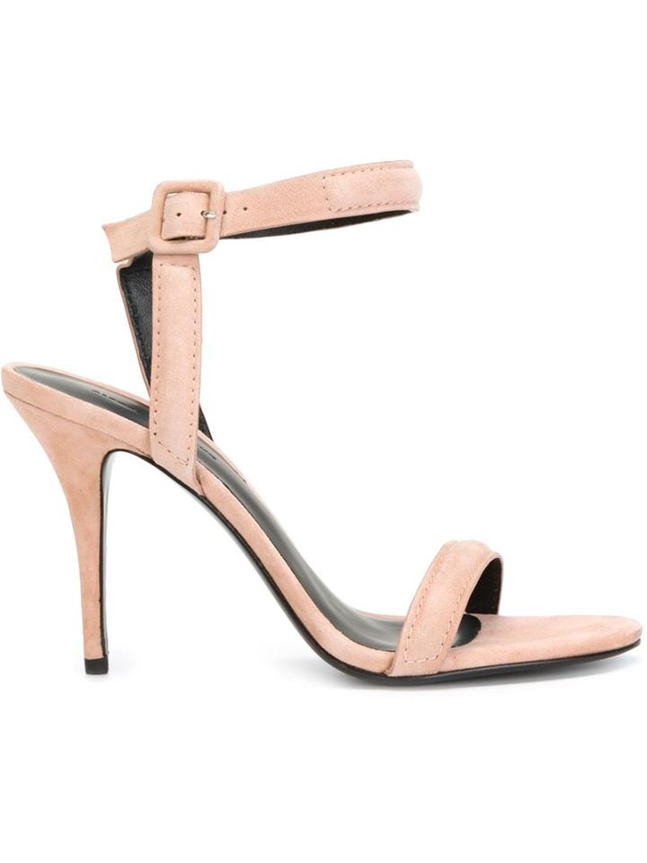Alexander Wang Antonia Sandals, Women's, Size: 40, Pink/purple, Calf Leather/leather