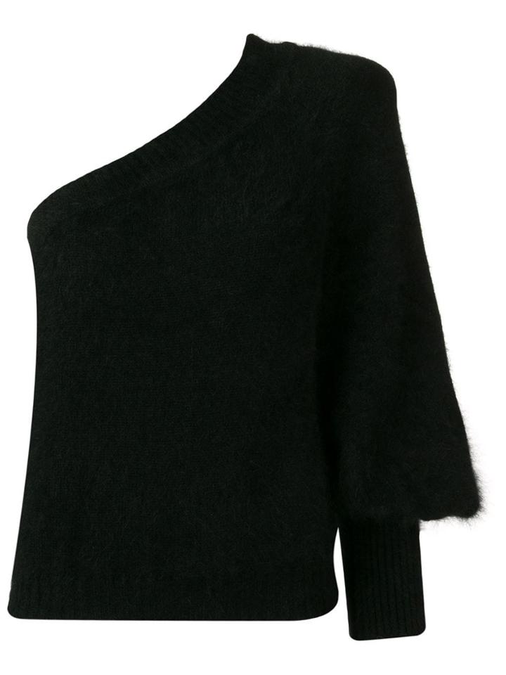 Alberta Ferretti One Shoulder Jumper - Black