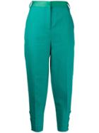 Victoria Victoria Beckham Tapered Trousers - Green