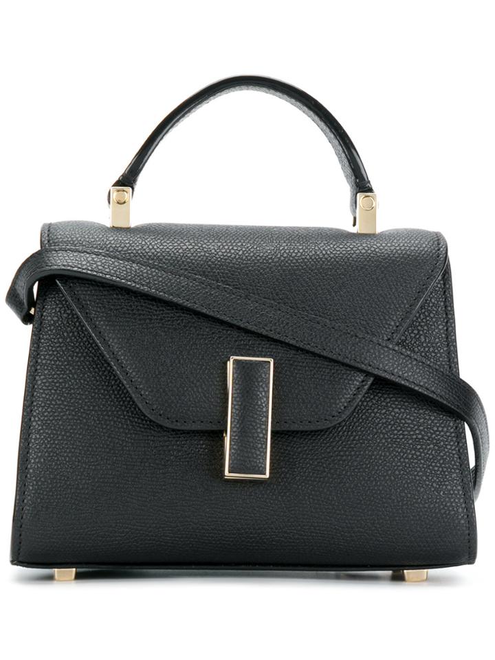 Valextra Iside Micro Tote Bag - Black