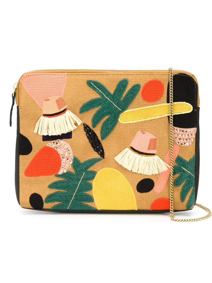 Lizzie Fortunato Jewels 'explorers Club' Clutch
