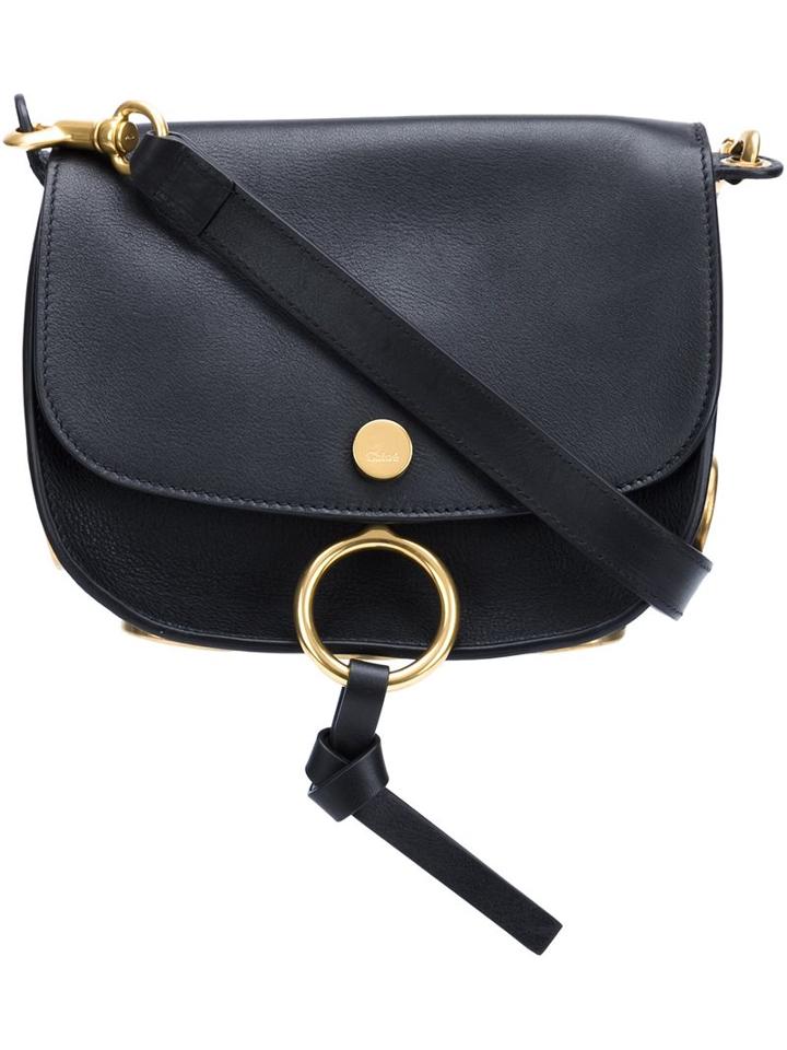 Chloé 'kurtis' Shoulder Bag, Women's, Black, Leather