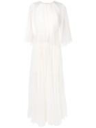 Maria Lucia Hohan Peonie Maxi Dress - White