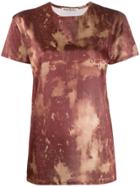 Acne Studios Bleach Print T-shirt - Brown