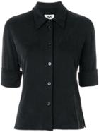Mm6 Maison Margiela Fitted Shirt - Black