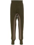 Haider Ackermann Drop Crotch Knit Sweatpants - Green