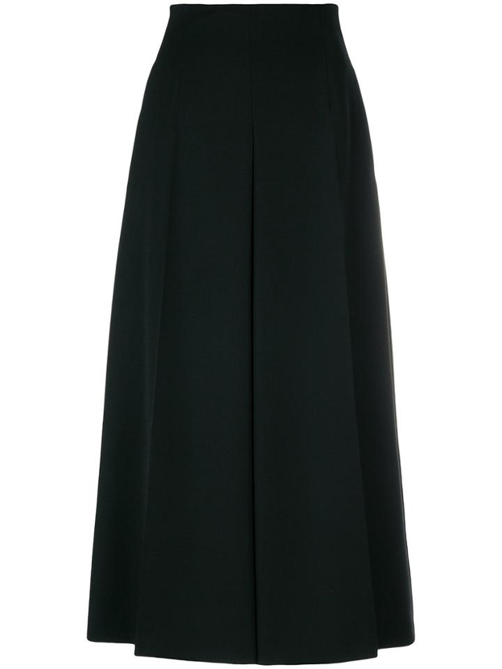 Alexander Mcqueen Flared Trousers - Black